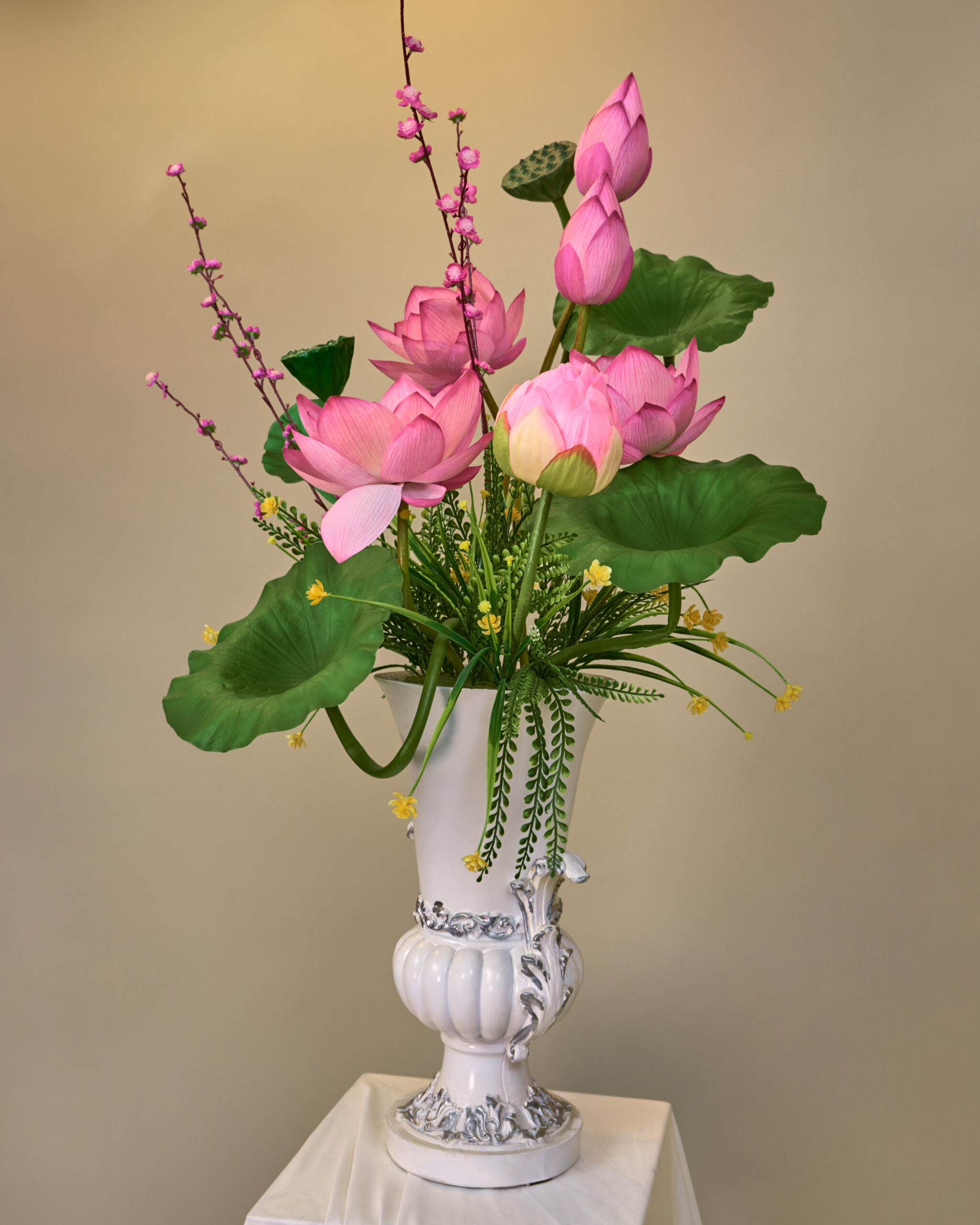 Bình Hoa Sen Áp Tường - Ảnh 2