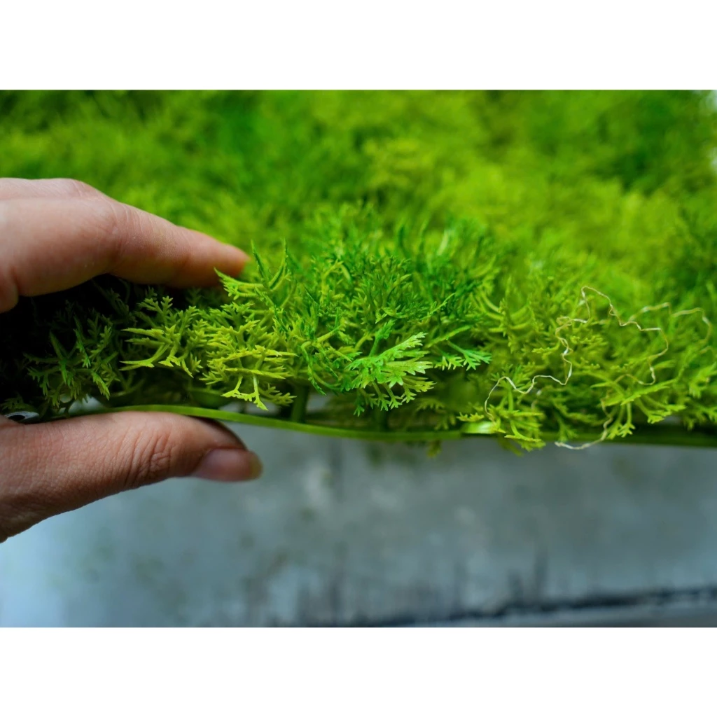 Thảm cỏ cao su trang trí tiểu cảnh khổ 20x20 - Ảnh 4